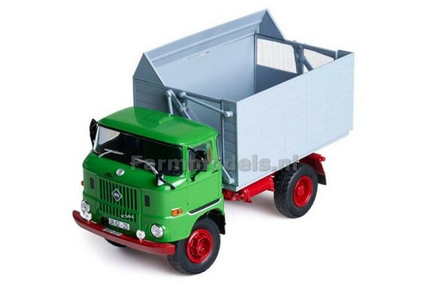 IFA W50 HA GROEN met bak Schuco/Minimax 1:32 S090033   VERWACHT NOVEMBER 2025/EXPECTED NOVEMBER 2025