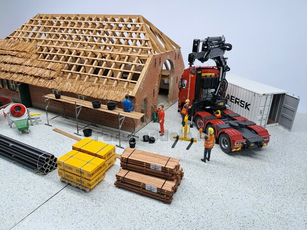 &Oslash; 0.5 mm x 100 cm TUINSLANG GROEN 1:32