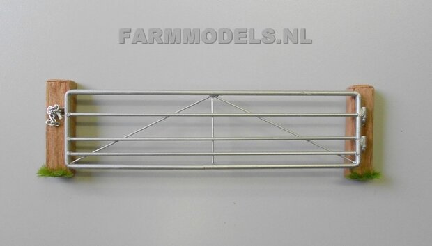 2x Spoorbielzen t.b.v. montage poort 1:32 