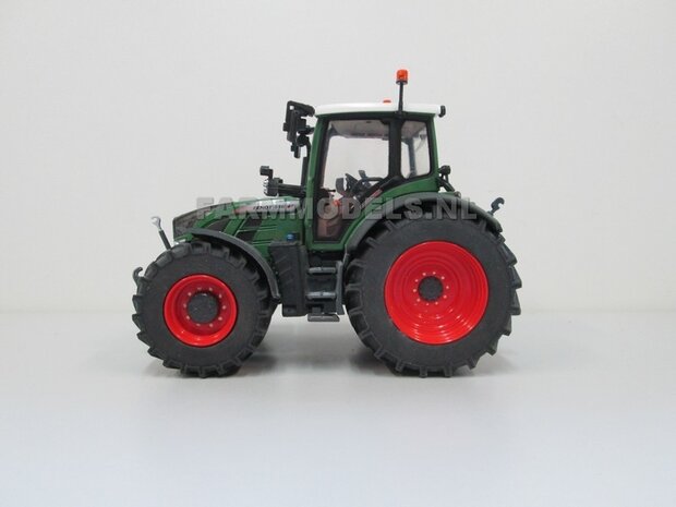 Aluminium achteras velgen Fendt 516 + brede banden, geschikt voor Fendt 516 UH 1:32  