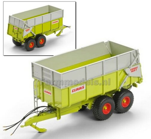 CLAAS DEALER: Claas Tandemasser kipper met opzetschotten   1:32  UH 02674860  VERWACHT/ EXPECTED na 3 September 2025