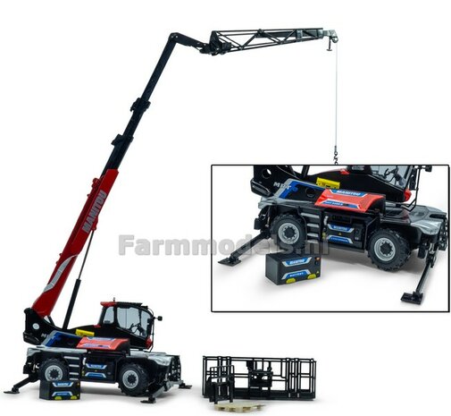 Manitou MRT 2260 e Electrische Verreiker met diverse hulpstukken + EXTRA ACCUPAK  SLECHTS 80 stuks beschikbaar voor gehele markt dus  OP=OP  1:32 RS001640
