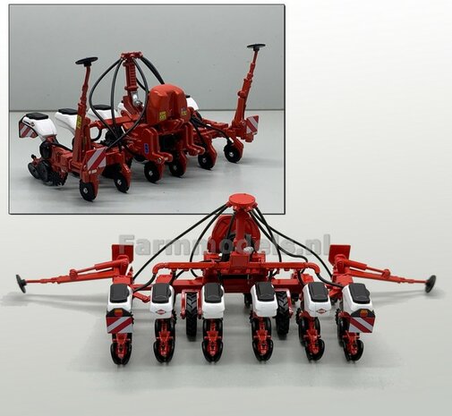 KUHN Kosma TSE 6 rij&iuml;ge maiszaaimachine WHITE Limited Edition Replicagri 1:32 REP254    EXPECTED