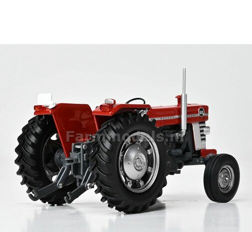 Massey Ferguson 168 (ZONDER Cabine) met extra accessoires 1:32 Replicagri REP515