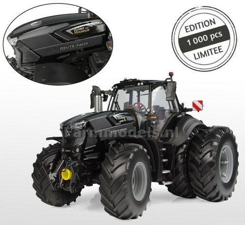 Deutz-Fahr 8280 TTV Warrior Edition Gloss Black 1000 pieces Limited Edition  1:32  UH6834  SNEL LEVERBAAR
