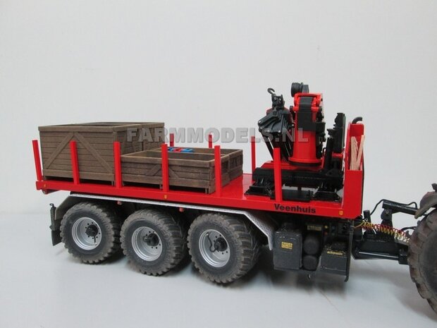 BOUWKIT: Jan Veenhuis platte bak t.b.v. 3 asser haakarm Carrier 1:32 