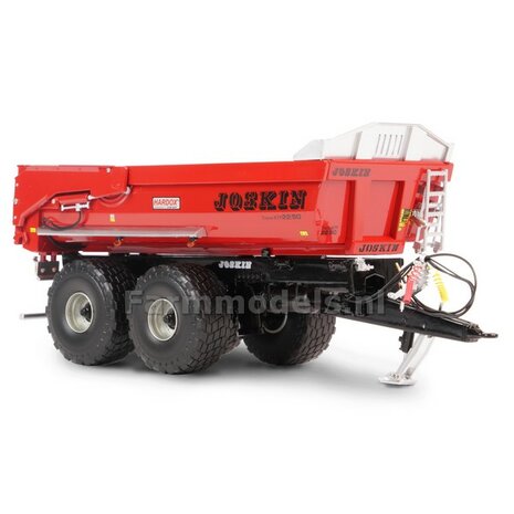 RED VERSION Joskin Trans-KTP 22/50 LIM. ED. 1000st. Tandem-as kipper 1:32 UH6804  