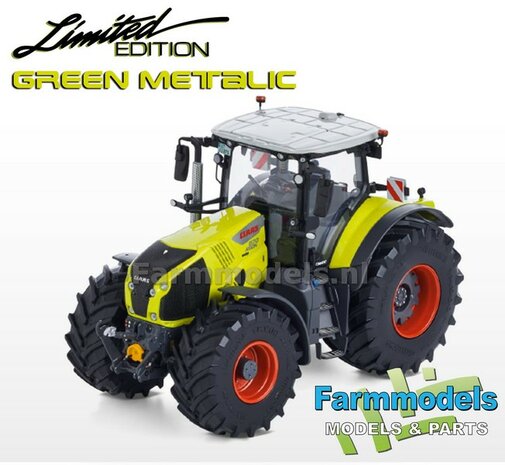 GREEN METALIC Claas AXION 870 St. V Saatengr&uuml;n metalic    LIMITED ED.1000st. 1:32   ROS 00 0267 507 0    VERWACHT/EXPECTED