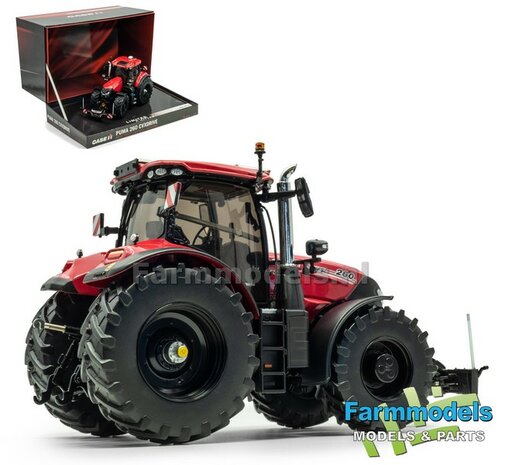 Case Puma 260CVXDrive RED-TECH options included + FREE GIFT VOORRUIT STICKERSET LIMITED EDITION 1000 St. 1:32 Universal Hobbies-2025 UH6864    VERWACHT HERFST &#039;25