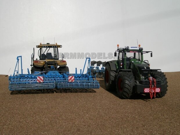 335. Fendt ploegen met Lemken 7 schaar met vorenpakker