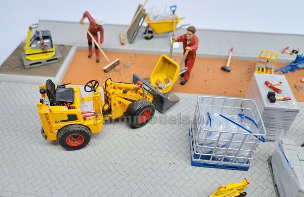 Voorbeeld foto&#039;s mini diorama Stratemakers en grondverzet