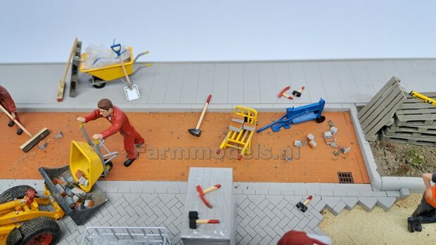 Voorbeeld foto&#039;s mini diorama Stratemakers en grondverzet