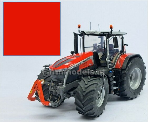 Massey Ferguson 9S UH ROOD Farmmodels series Spuitbus / Spraypaint - Farmmodels series = Industrie lak, 400ml. ook voor schaal 1:1 zeer geschikt 
