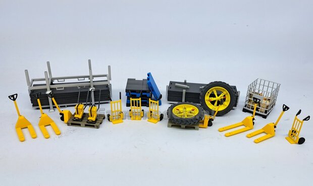 BOUWKIT: Palletwagen kort Farmmodels 1:32 