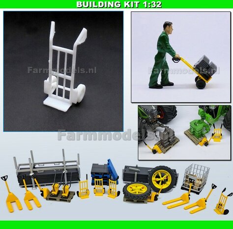 Steekwagen / Steekkar  1:32