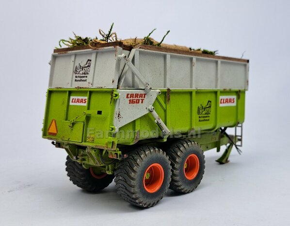 &Oslash; 42.2 mm: CLAAS CARAT 160T: 2x Trelleborg Banden &quot;NORMAL&quot;  met RESIN Velgen  BLANK geleverd  1:32   Farmmodels Custom Line Series  