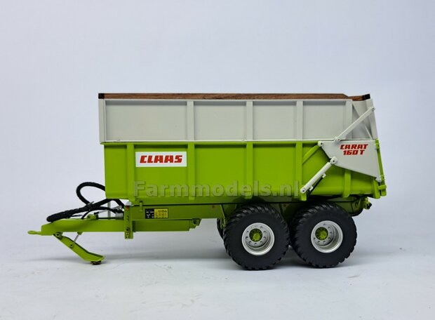 &Oslash; 42.2 mm: CLAAS CARAT 160T: 2x Trelleborg Banden &quot;NORMAL&quot;  met RESIN Velgen  BLANK geleverd  1:32   Farmmodels Custom Line Series  