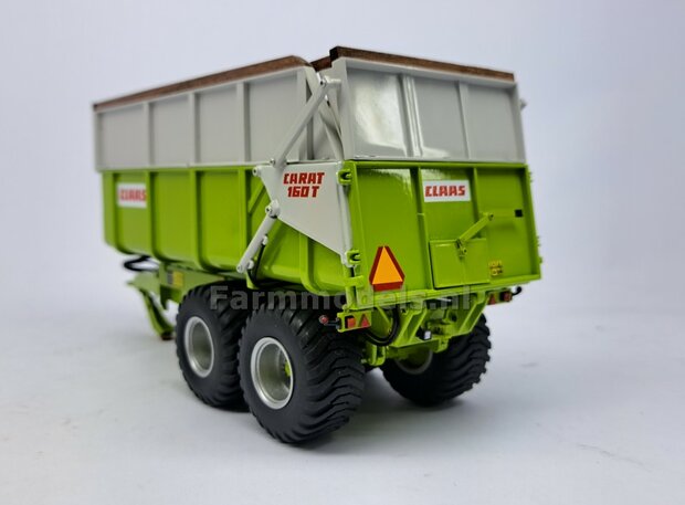 &Oslash; 42.2 mm: CLAAS CARAT 160T: 2x Trelleborg Banden &quot;NORMAL&quot;  met RESIN Velgen  BLANK geleverd  1:32   Farmmodels Custom Line Series  