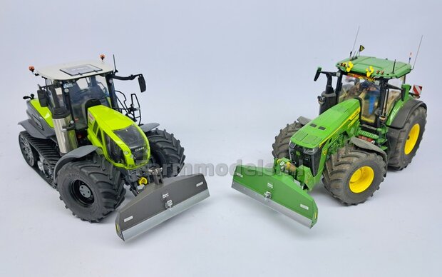 BOUWKIT: SUER 2400kg SCHUIFGEWICHT  85.5mm breed. RESIN + Kunststof Trekhaak + diverse stickers o.a. SLIJTPLAAT &amp; Trekhaak pinnen   1:32