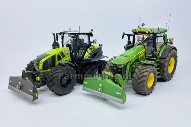 BOUWKIT: SUER 2400kg SCHUIFGEWICHT  85.5mm breed. RESIN + Kunststof Trekhaak + diverse stickers o.a. SLIJTPLAAT &amp; Trekhaak pinnen   1:32