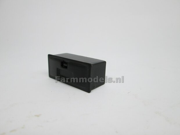 Opbergkist  32.4mm x 14.2mm x 15.3mm  Materiaal RESIN BLANK Geleverd  1:32    