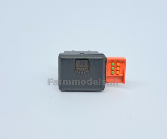 Bedieningskast met opbergkist  21.9mm  x 12.7mm  x 12.3mm  1:32 