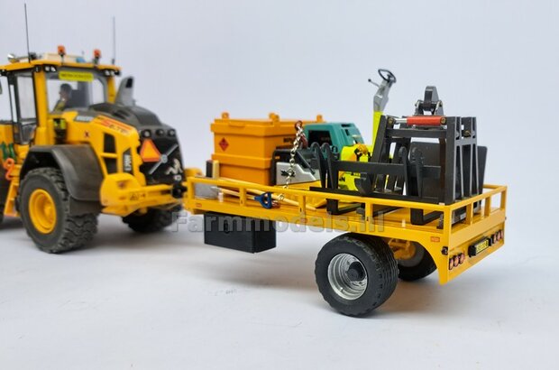 Opbergkist  30.4mm x 15.2mm x 15.1mm Incl. OPHANGBEUGEL Materiaal Resin, de kist wordt RVS CHROOM Gespoten Geleverd  1:32    