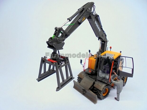 KOPPELSTUK SNELWISSEL aan S6/S60 snelwisselkoppeling geschikt voor Koppellen div. Hulpstukken NIEUWE UITVOERING 3D Geprint Materiaal RESIN  BLANK Geleverd 1:32                      