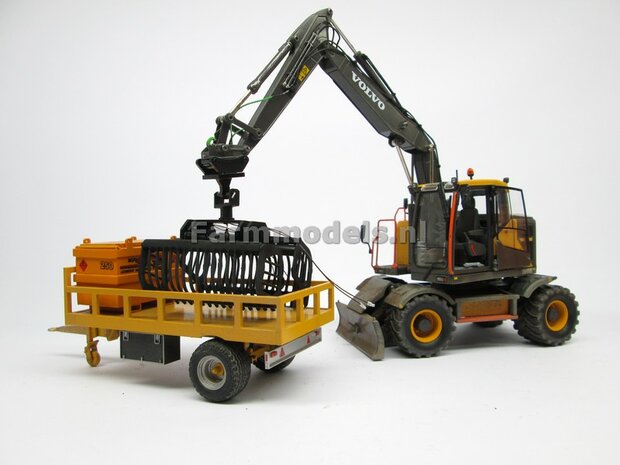 KOPPELSTUK SNELWISSEL aan S6/S60 snelwisselkoppeling geschikt voor Koppellen div. Hulpstukken NIEUWE UITVOERING 3D Geprint Materiaal RESIN  BLANK Geleverd 1:32                      