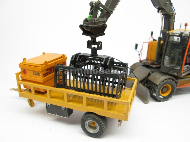 KOPPELSTUK SNELWISSEL aan S6/S60 snelwisselkoppeling geschikt voor Koppellen div. Hulpstukken NIEUWE UITVOERING 3D Geprint Materiaal RESIN  BLANK Geleverd 1:32                      