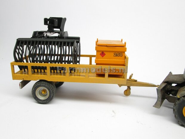 KOPPELSTUK SNELWISSEL aan S6/S60 snelwisselkoppeling geschikt voor Koppellen div. Hulpstukken NIEUWE UITVOERING 3D Geprint Materiaal RESIN  BLANK Geleverd 1:32                      