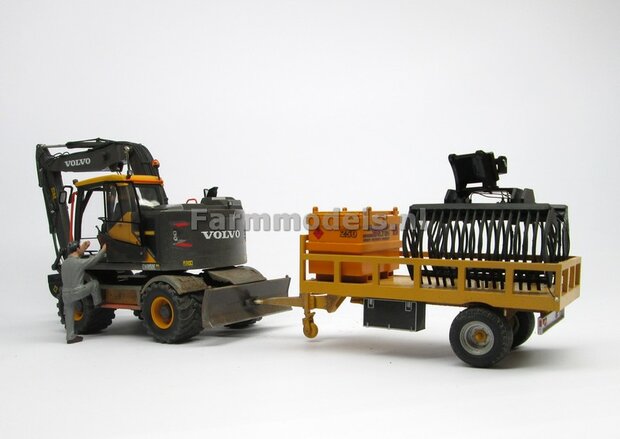 KOPPELSTUK SNELWISSEL aan S6/S60 snelwisselkoppeling geschikt voor Koppellen div. Hulpstukken NIEUWE UITVOERING 3D Geprint Materiaal RESIN  BLANK Geleverd 1:32                      