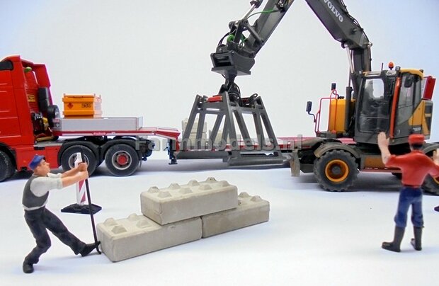 KOPPELSTUK SNELWISSEL aan S6/S60 snelwisselkoppeling geschikt voor Koppellen div. Hulpstukken NIEUWE UITVOERING 3D Geprint Materiaal Resin ANTRACIET gespoten geleverd 1:32                      