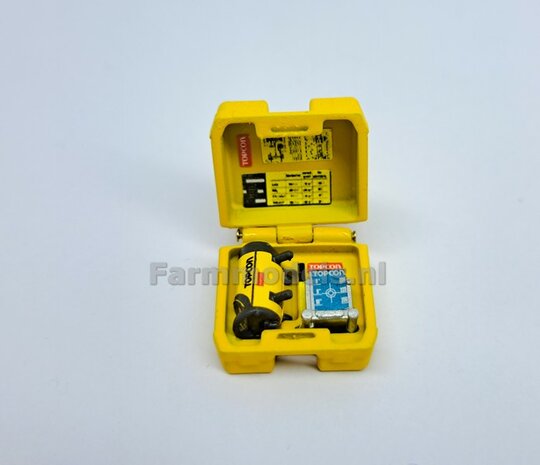 TOPCON TP-L6G Rioollaser set (Laser + Targetschild &amp; houder)  RESIN onderdelen BLANK geleverd +  Pr&eacute;-Cut Decal stickerset   Farmmodels  1:32                
