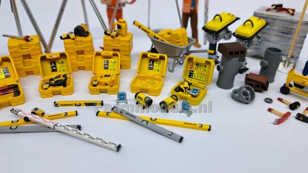 TOPCON TP-L6G Rioollaser set (Laser + Targetschild &amp; houder)  RESIN onderdelen OP KLEUR  geleverd +  Pr&eacute;-Cut Decal stickerset   Farmmodels  1:32                