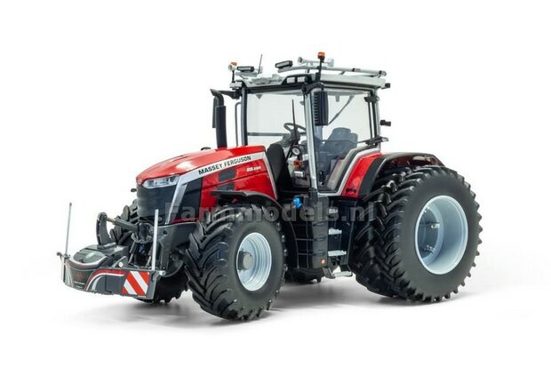 LCN BEURSMODEL 2025 Lim. Ed. 1500 st.Massey Ferguson 8S.285 + MF Safety bumper 1:32 Universal Hobbies UH6855/6856