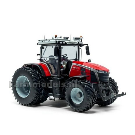 LCN BEURSMODEL 2025 Lim. Ed. 1500 st.Massey Ferguson 8S.285 + MF Safety bumper 1:32 Universal Hobbies UH6855/6856