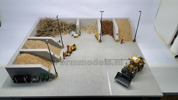 Kipper / silagewagen opvuller, perfect om een sleufsilo of (silage) wagen gevuld te maken