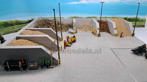 Kipper / silagewagen opvuller, perfect om een sleufsilo of (silage) wagen gevuld te maken