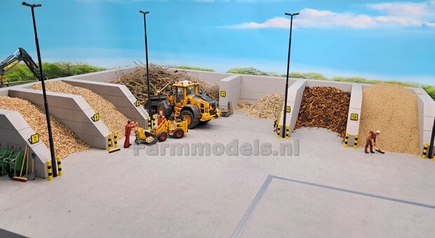 Kipper / silagewagen opvuller, perfect om een sleufsilo of (silage) wagen gevuld te maken
