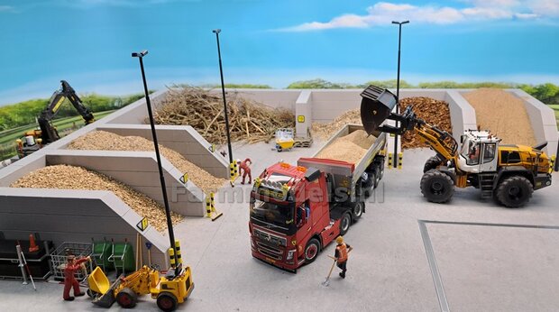 Kipper / silagewagen opvuller, perfect om een sleufsilo of (silage) wagen gevuld te maken