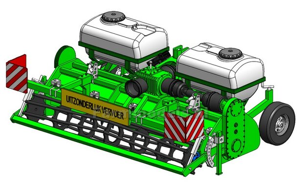 BOUWKIT: AVR MULTIVATOR HD Volveldsfrees/ frontfrees LET OP: BLANK geleverd, zelf in kleur zetten 1:32  LEVERBAAR BEGIN NOVEMBER 2025