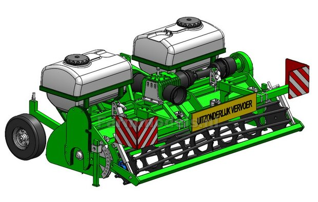 BOUWKIT: AVR MULTIVATOR HD Volveldsfrees/ frontfrees LET OP: BLANK geleverd, zelf in kleur zetten 1:32  LEVERBAAR BEGIN NOVEMBER 2025