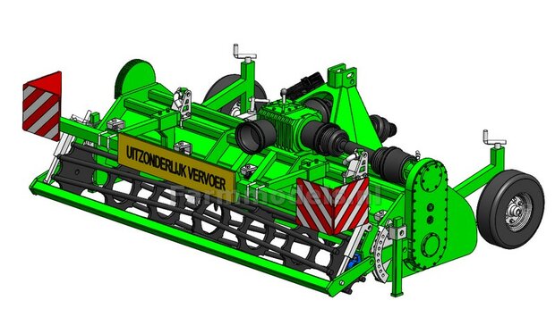 BOUWKIT: AVR MULTIVATOR HD Volveldsfrees/ frontfrees LET OP: BLANK geleverd, zelf in kleur zetten 1:32  LEVERBAAR BEGIN NOVEMBER 2025