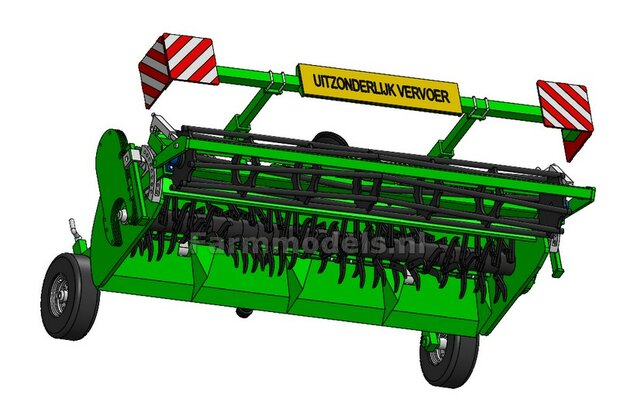 BOUWKIT: AVR MULTIVATOR HD Volveldsfrees/ frontfrees LET OP: BLANK geleverd, zelf in kleur zetten 1:32  LEVERBAAR BEGIN NOVEMBER 2025