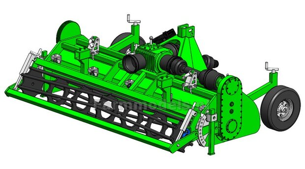 BOUWKIT: AVR MULTIVATOR HD Volveldsfrees/ frontfrees LET OP: BLANK geleverd, zelf in kleur zetten 1:32  LEVERBAAR BEGIN NOVEMBER 2025