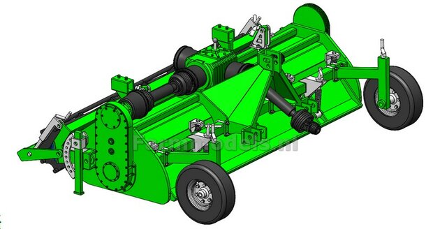 BOUWKIT: AVR MULTIVATOR HD Volveldsfrees/ frontfrees LET OP: BLANK geleverd, zelf in kleur zetten 1:32  LEVERBAAR BEGIN NOVEMBER 2025