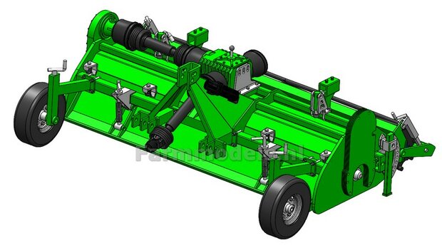 BOUWKIT: AVR MULTIVATOR HD Volveldsfrees/ frontfrees LET OP: BLANK geleverd, zelf in kleur zetten 1:32  LEVERBAAR BEGIN NOVEMBER 2025