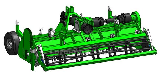 BOUWKIT: AVR MULTIVATOR HD Volveldsfrees/ frontfrees LET OP: BLANK geleverd, zelf in kleur zetten 1:32  LEVERBAAR BEGIN NOVEMBER 2025