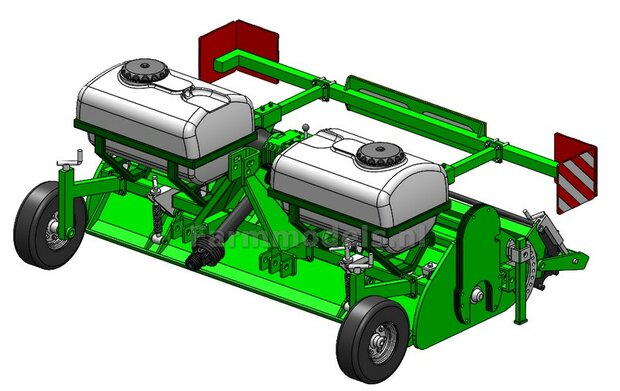 BOUWKIT: VERLICHTINGSBALK t.b.v. AVR MULTIVATOR HD frontfrees incl. Pr&eacute;-Cut decals  LET OP: BLANK geleverd, zelf in kleur zetten 1:32  LEVERBAAR BEGIN NOVEMBER 2025